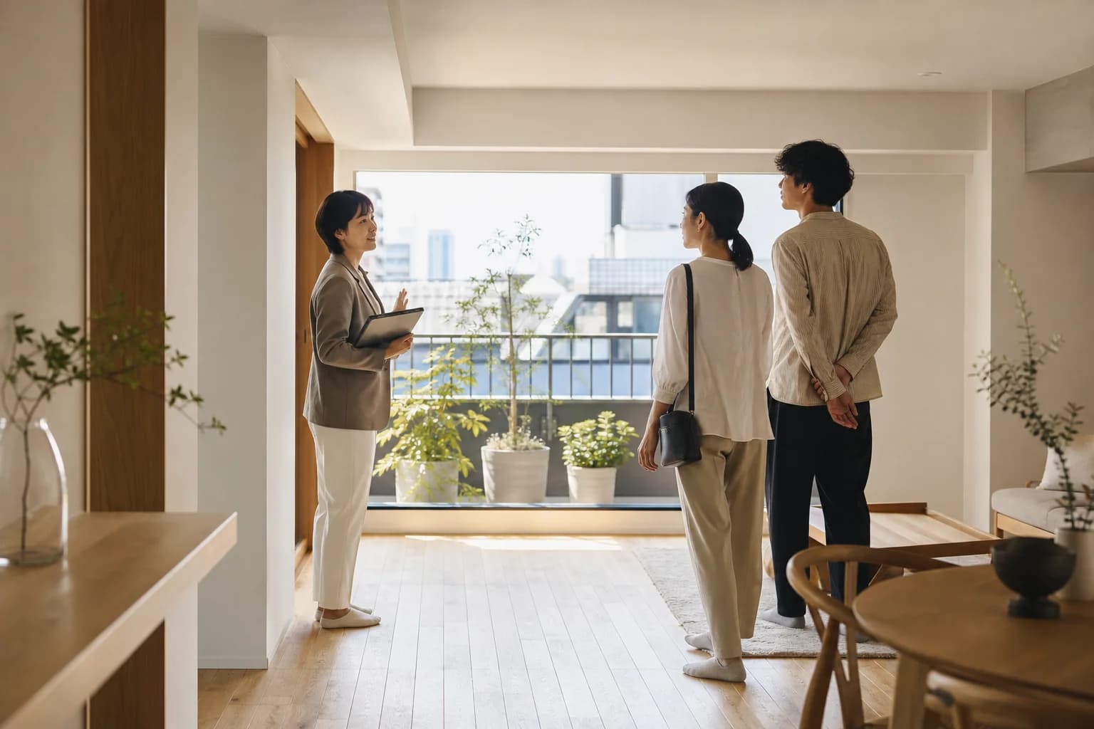 不動産の仕事風景のイメージ